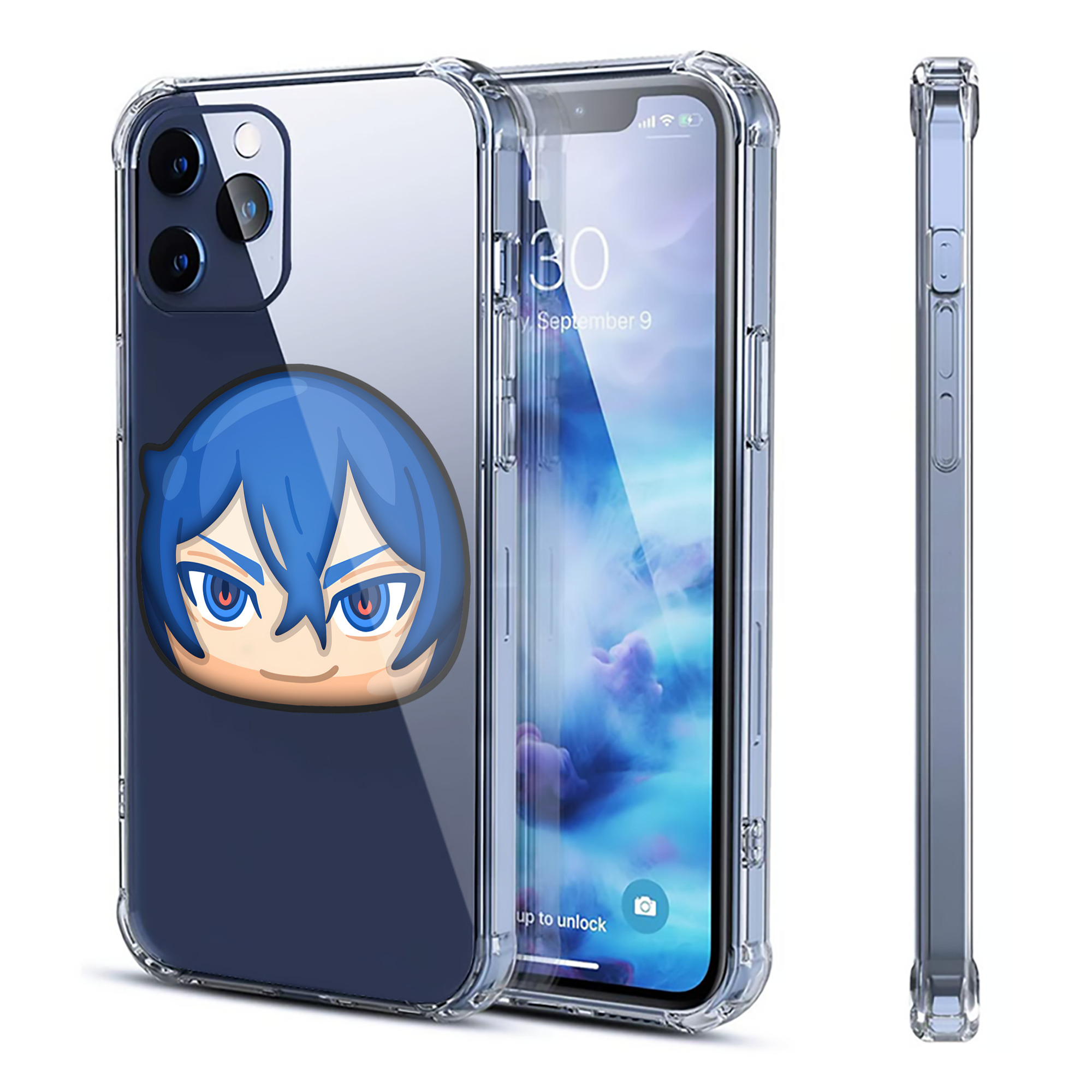 （画像用） 妖怪ウォッチ Yo-kai Watch 【iPhone 12シリーズ対応】透明スマホケース（クリアソフトケース）